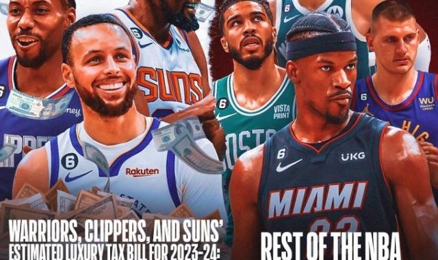 yl23455永利官网-狂野西部！勇士快艇太阳烧钱冲冠：奢侈税3.45亿