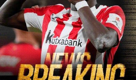 毕尔巴鄂竞技官宣尼科-威廉姆斯续约至2035年，解约金涨至9000万欧